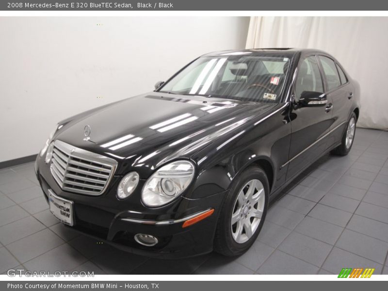 Black / Black 2008 Mercedes-Benz E 320 BlueTEC Sedan