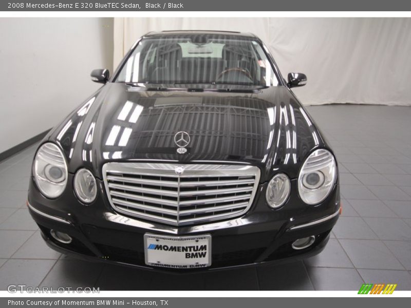 Black / Black 2008 Mercedes-Benz E 320 BlueTEC Sedan