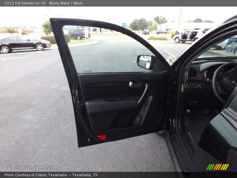 Ebony Black / Black 2011 Kia Sorento LX V6