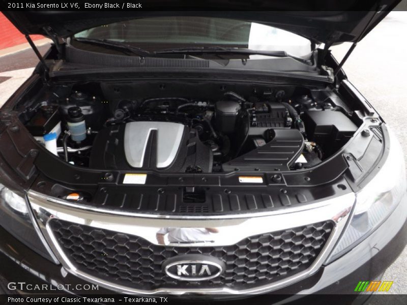 Ebony Black / Black 2011 Kia Sorento LX V6