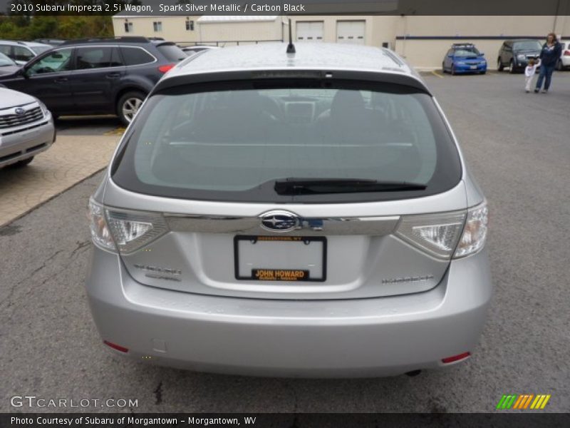 Spark Silver Metallic / Carbon Black 2010 Subaru Impreza 2.5i Wagon