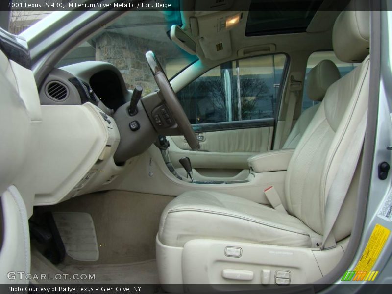 Millenium Silver Metallic / Ecru Beige 2001 Lexus LS 430