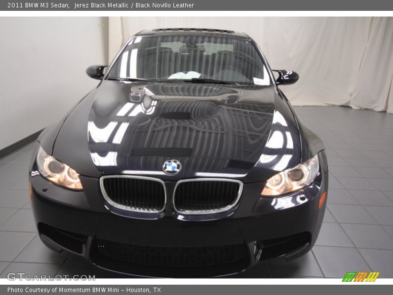 Jerez Black Metallic / Black Novillo Leather 2011 BMW M3 Sedan