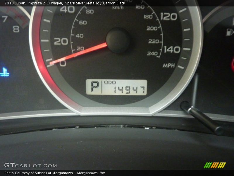 Spark Silver Metallic / Carbon Black 2010 Subaru Impreza 2.5i Wagon