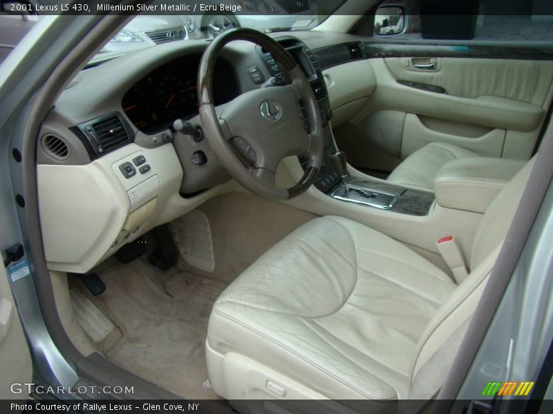 Millenium Silver Metallic / Ecru Beige 2001 Lexus LS 430