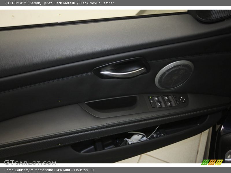 Jerez Black Metallic / Black Novillo Leather 2011 BMW M3 Sedan