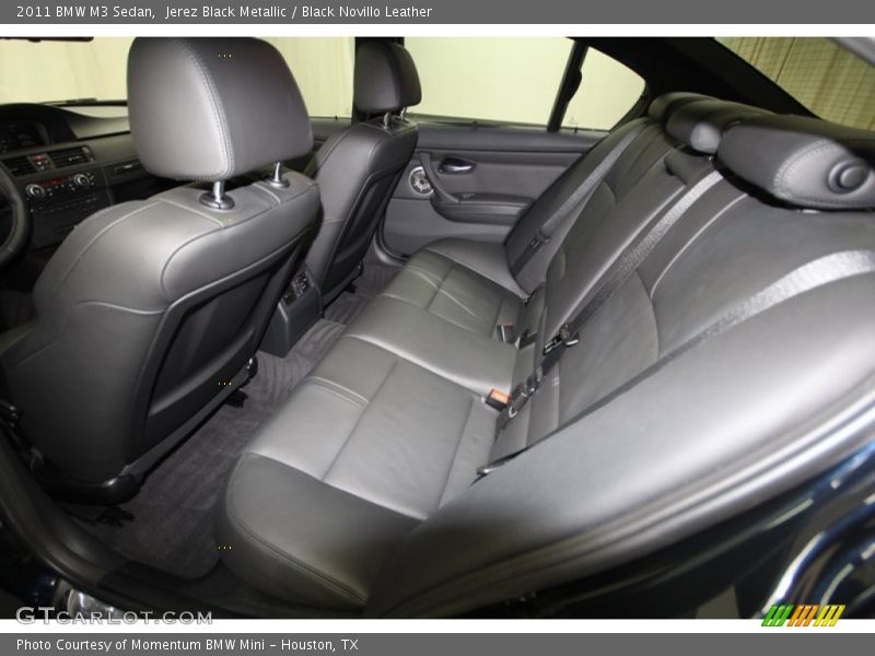 Jerez Black Metallic / Black Novillo Leather 2011 BMW M3 Sedan