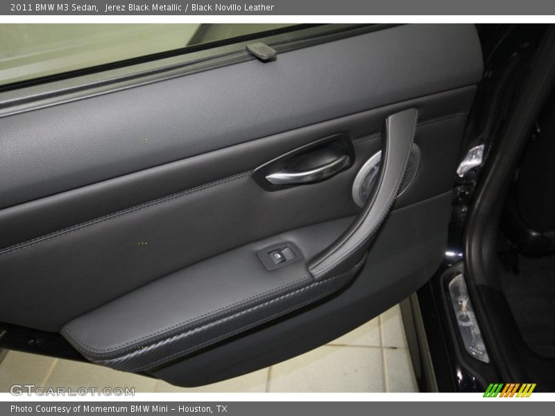 Jerez Black Metallic / Black Novillo Leather 2011 BMW M3 Sedan