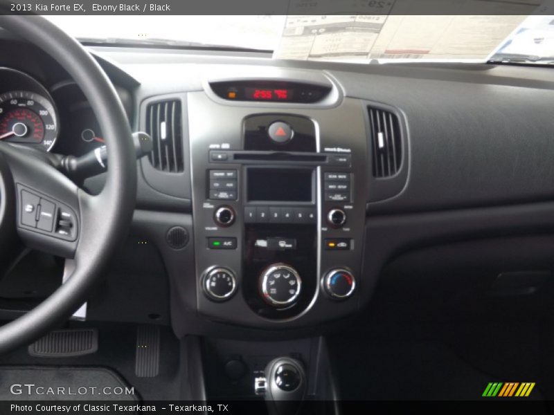 Ebony Black / Black 2013 Kia Forte EX
