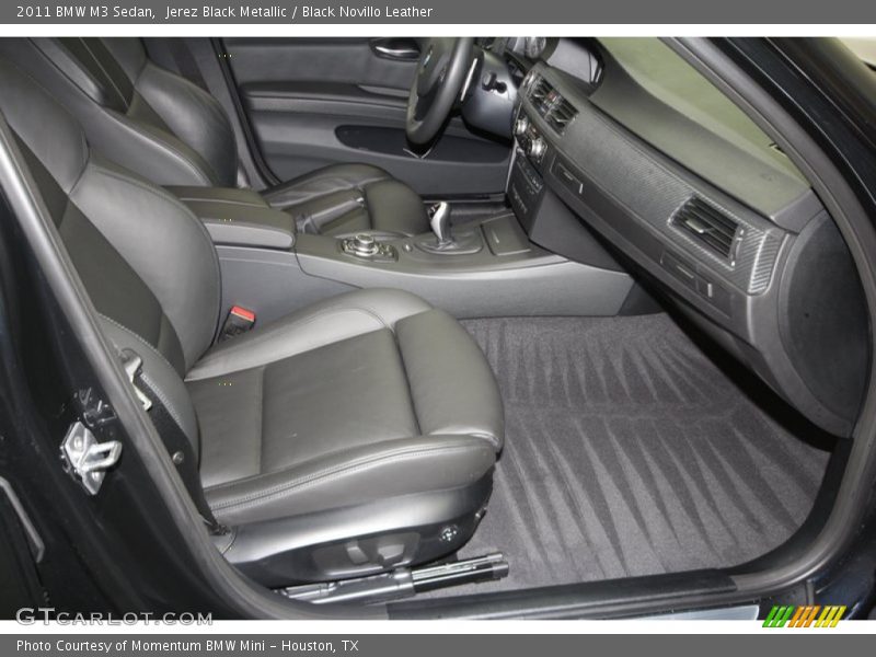 Jerez Black Metallic / Black Novillo Leather 2011 BMW M3 Sedan