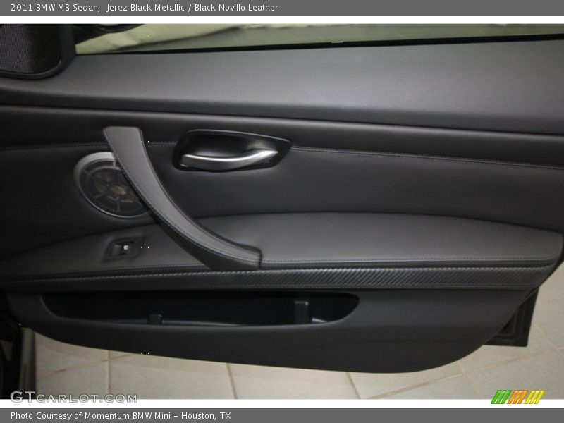 Jerez Black Metallic / Black Novillo Leather 2011 BMW M3 Sedan
