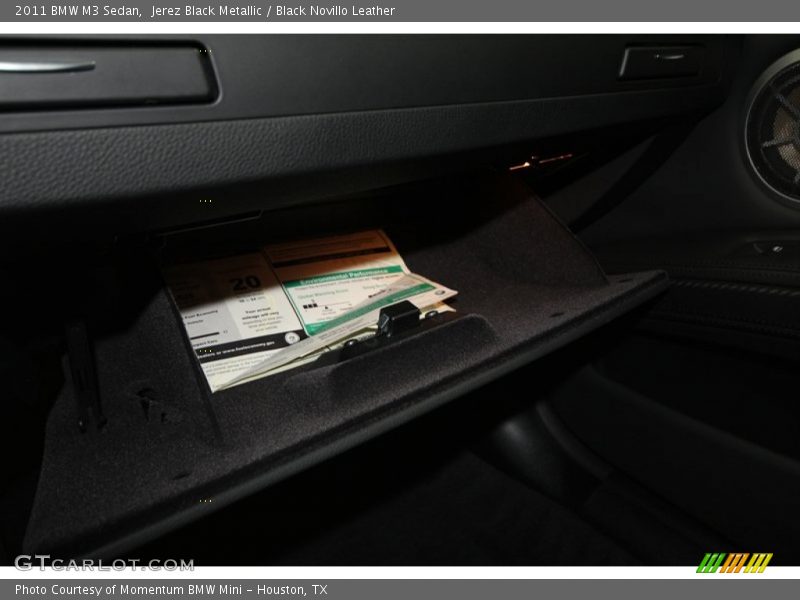 Jerez Black Metallic / Black Novillo Leather 2011 BMW M3 Sedan