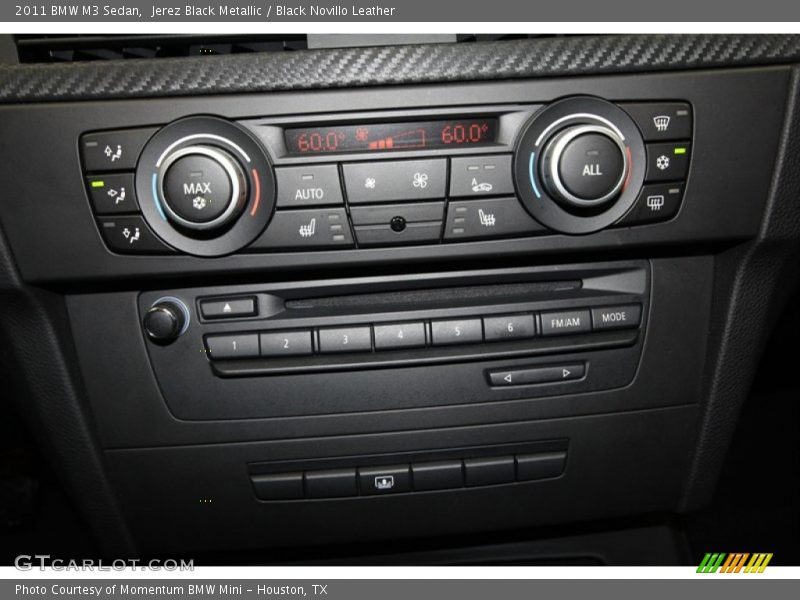 Controls of 2011 M3 Sedan