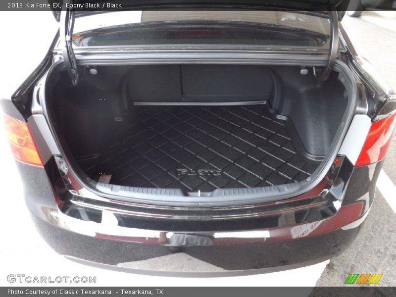 Ebony Black / Black 2013 Kia Forte EX