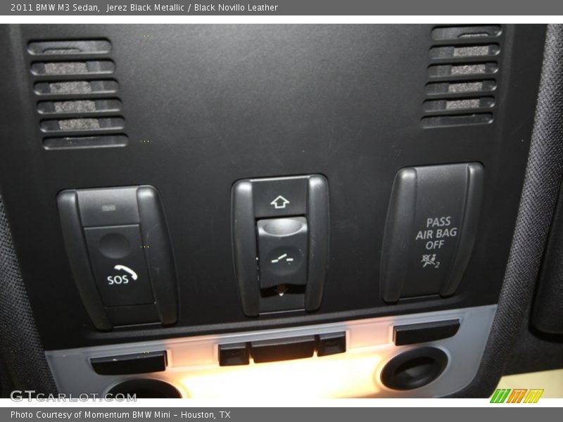 Jerez Black Metallic / Black Novillo Leather 2011 BMW M3 Sedan