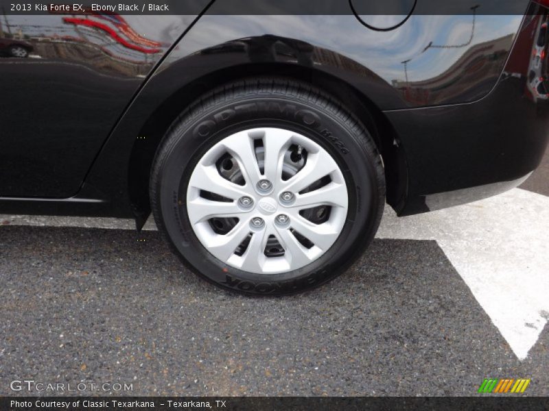 Ebony Black / Black 2013 Kia Forte EX