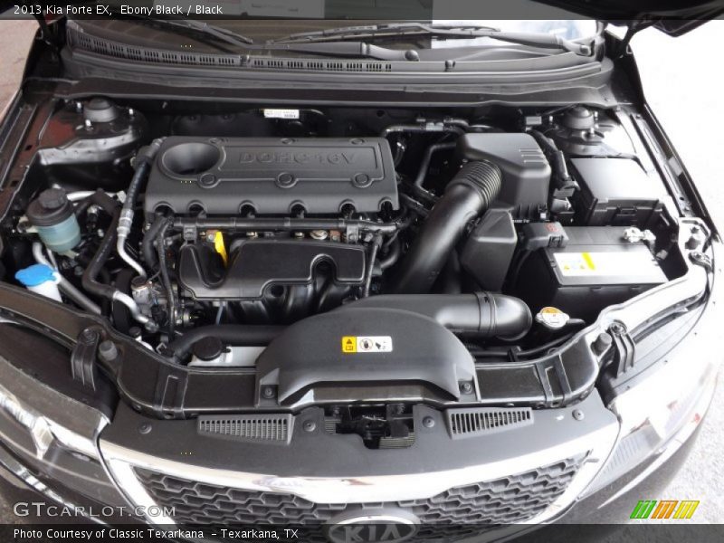  2013 Forte EX Engine - 2.0 Liter DOHC 16-Valve CVVT 4 Cylinder
