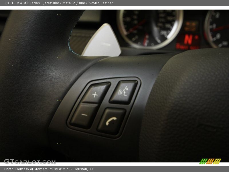 Jerez Black Metallic / Black Novillo Leather 2011 BMW M3 Sedan