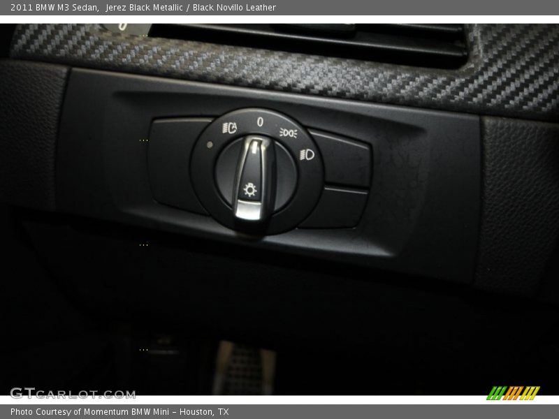 Jerez Black Metallic / Black Novillo Leather 2011 BMW M3 Sedan