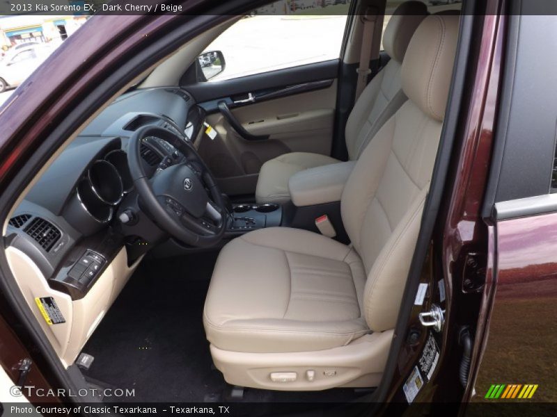  2013 Sorento EX Beige Interior