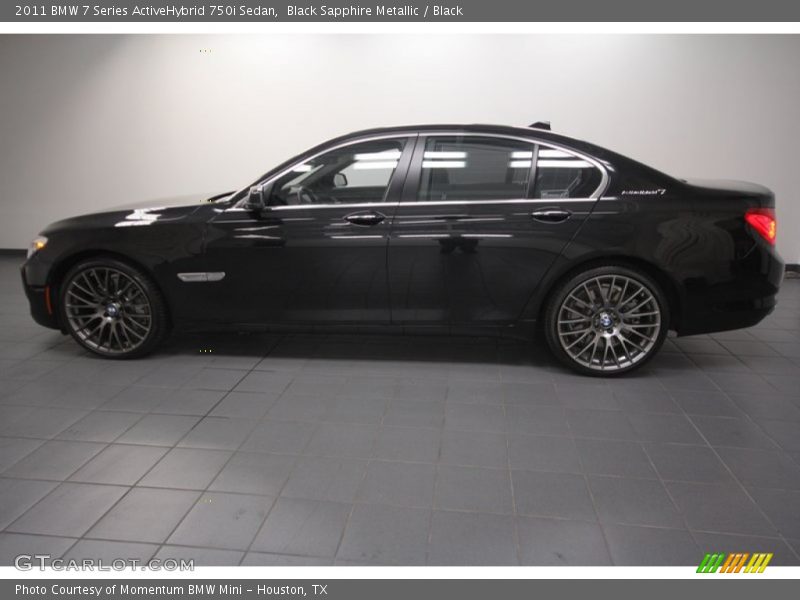  2011 7 Series ActiveHybrid 750i Sedan Black Sapphire Metallic