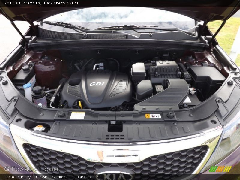  2013 Sorento EX Engine - 2.4 Liter DOHC 16-Valve Dual CVVT 4 Cylinder