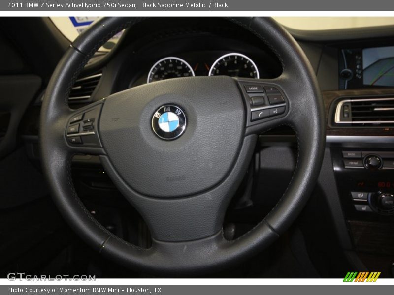  2011 7 Series ActiveHybrid 750i Sedan Steering Wheel