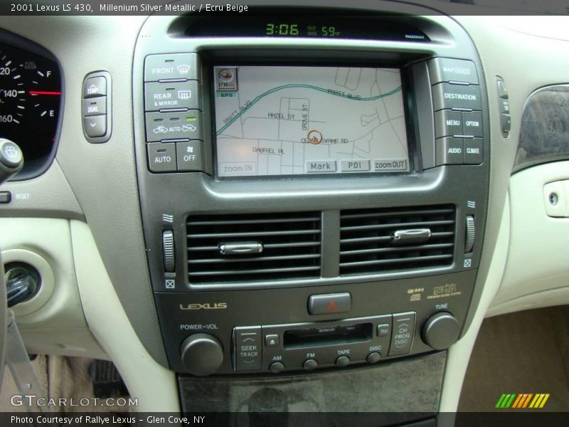 Millenium Silver Metallic / Ecru Beige 2001 Lexus LS 430