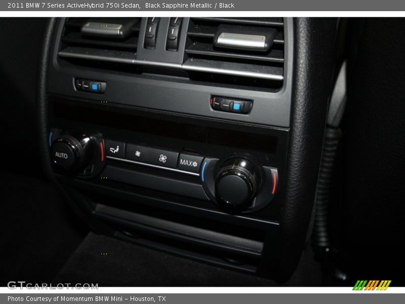 Black Sapphire Metallic / Black 2011 BMW 7 Series ActiveHybrid 750i Sedan