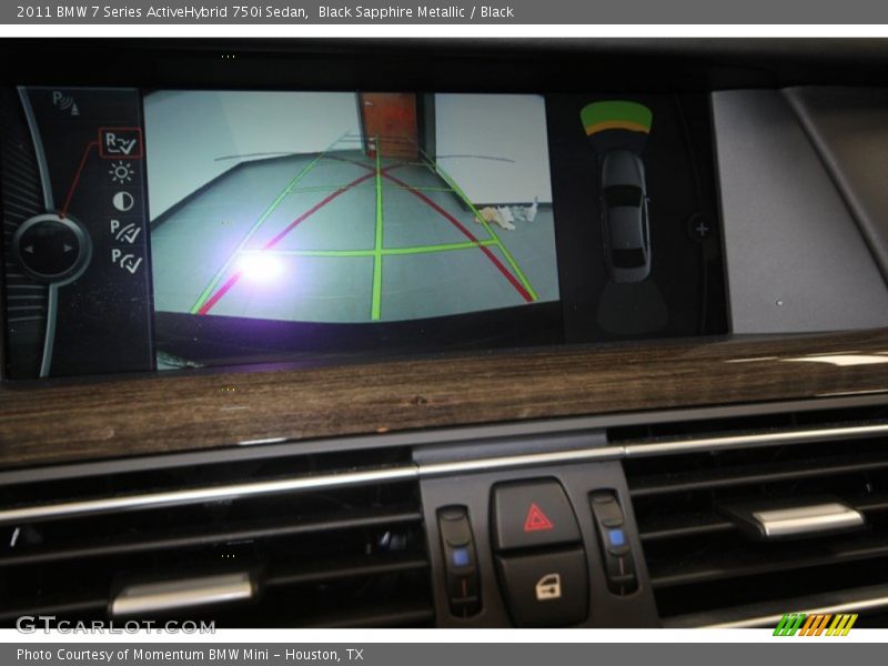Black Sapphire Metallic / Black 2011 BMW 7 Series ActiveHybrid 750i Sedan