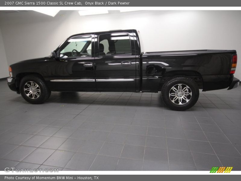 Onyx Black / Dark Pewter 2007 GMC Sierra 1500 Classic SL Crew Cab