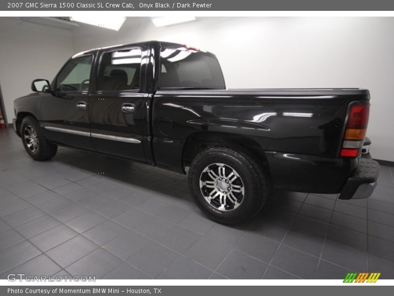 Onyx Black / Dark Pewter 2007 GMC Sierra 1500 Classic SL Crew Cab
