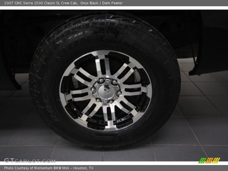 Onyx Black / Dark Pewter 2007 GMC Sierra 1500 Classic SL Crew Cab