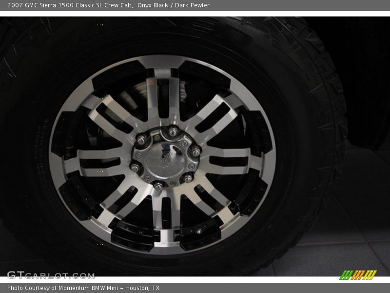 Onyx Black / Dark Pewter 2007 GMC Sierra 1500 Classic SL Crew Cab