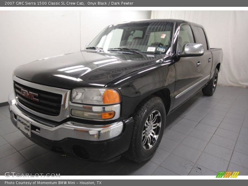 Onyx Black / Dark Pewter 2007 GMC Sierra 1500 Classic SL Crew Cab