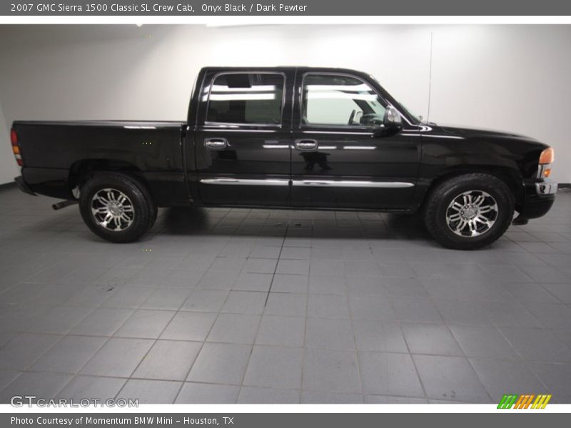 Onyx Black / Dark Pewter 2007 GMC Sierra 1500 Classic SL Crew Cab