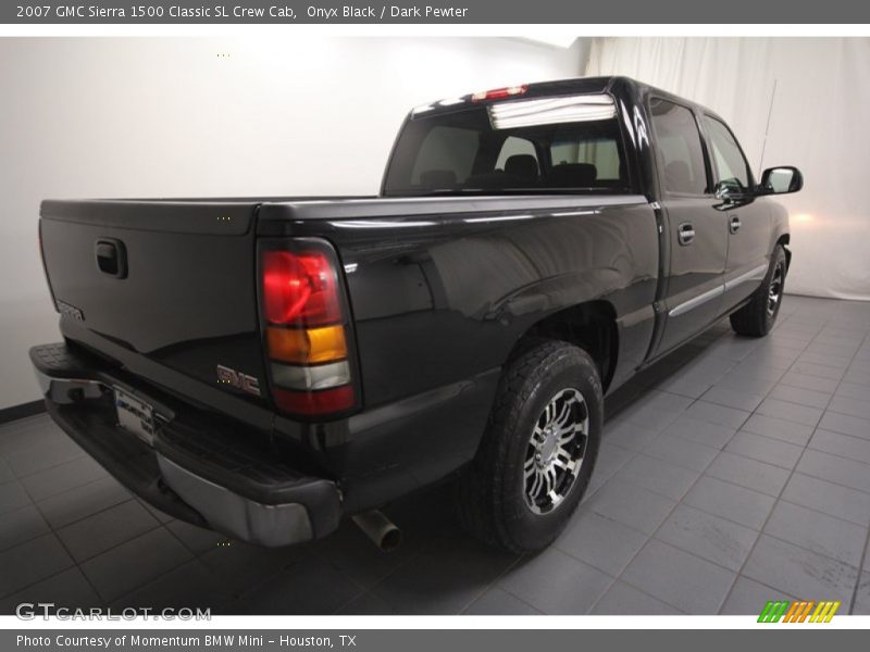 Onyx Black / Dark Pewter 2007 GMC Sierra 1500 Classic SL Crew Cab