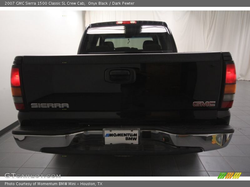 Onyx Black / Dark Pewter 2007 GMC Sierra 1500 Classic SL Crew Cab