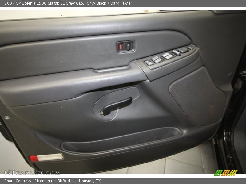Onyx Black / Dark Pewter 2007 GMC Sierra 1500 Classic SL Crew Cab