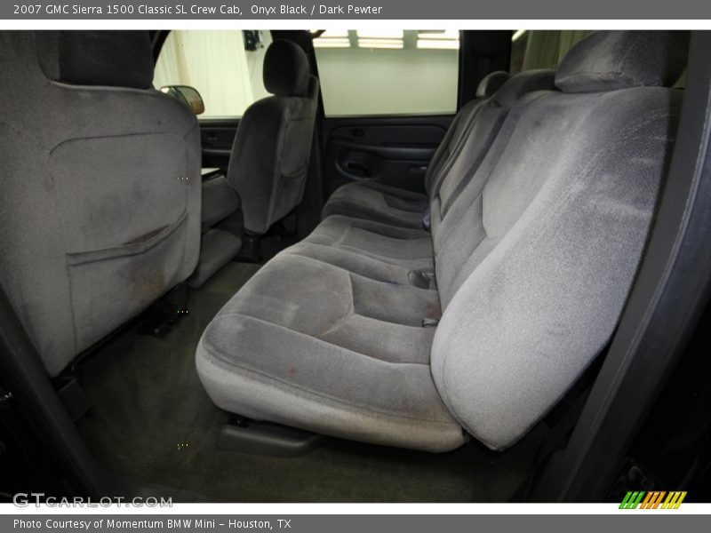 Onyx Black / Dark Pewter 2007 GMC Sierra 1500 Classic SL Crew Cab