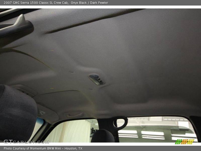 Onyx Black / Dark Pewter 2007 GMC Sierra 1500 Classic SL Crew Cab