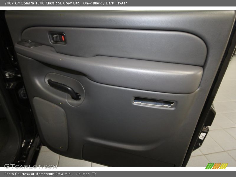 Onyx Black / Dark Pewter 2007 GMC Sierra 1500 Classic SL Crew Cab