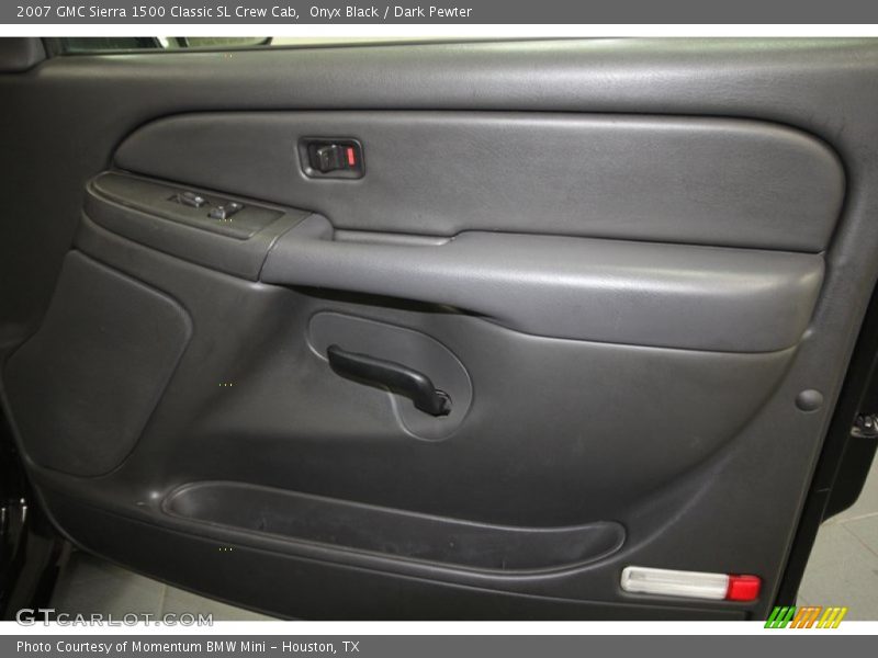 Onyx Black / Dark Pewter 2007 GMC Sierra 1500 Classic SL Crew Cab