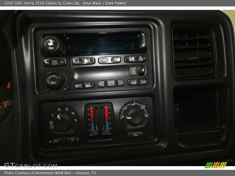 Onyx Black / Dark Pewter 2007 GMC Sierra 1500 Classic SL Crew Cab