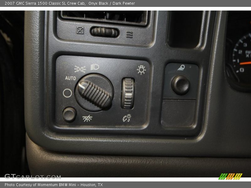 Onyx Black / Dark Pewter 2007 GMC Sierra 1500 Classic SL Crew Cab