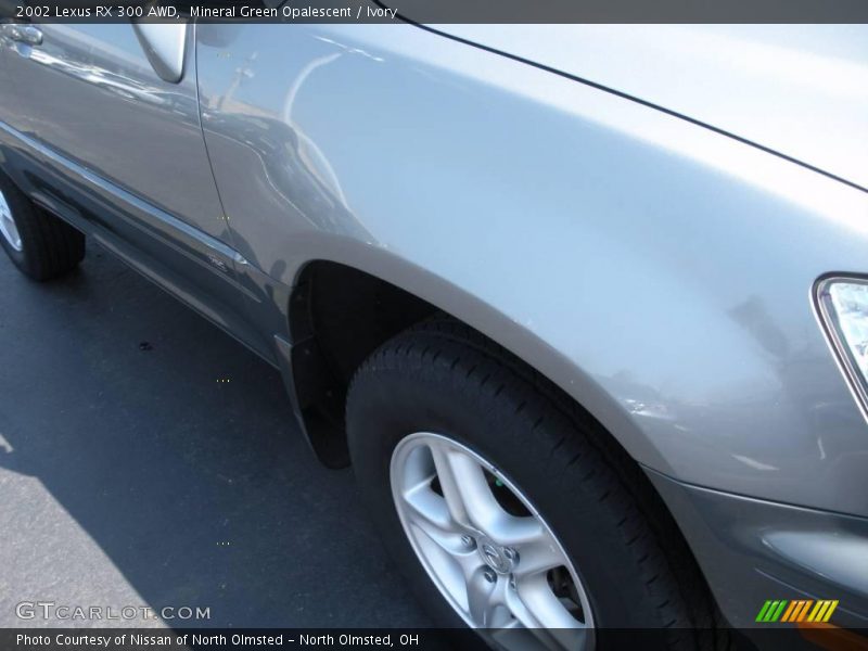 Mineral Green Opalescent / Ivory 2002 Lexus RX 300 AWD