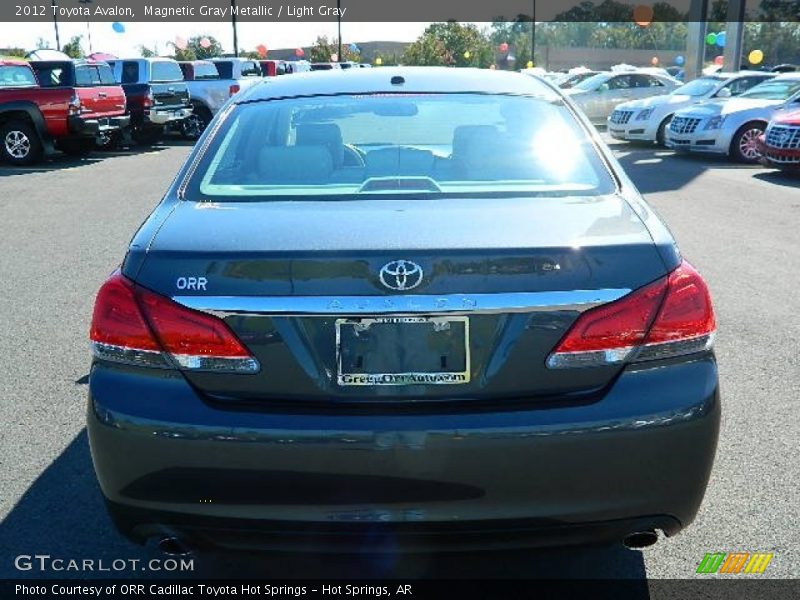 Magnetic Gray Metallic / Light Gray 2012 Toyota Avalon