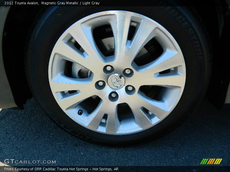 Magnetic Gray Metallic / Light Gray 2012 Toyota Avalon