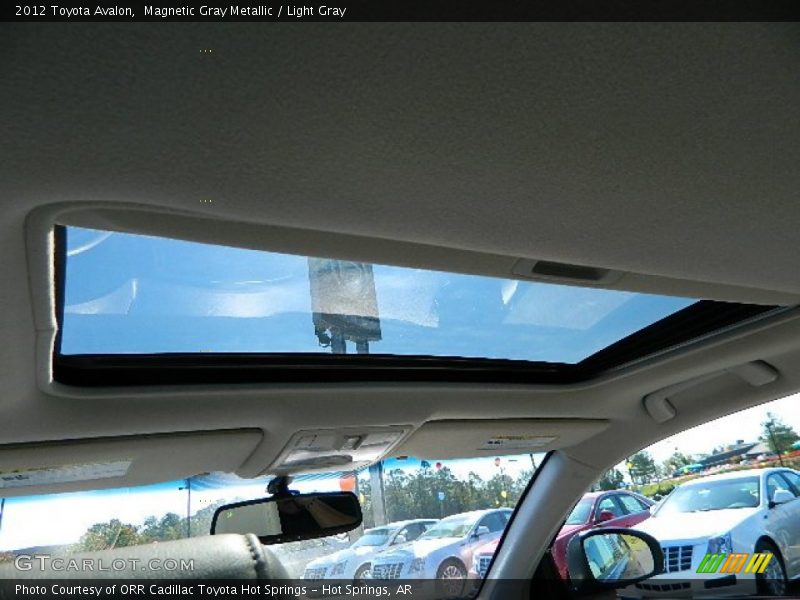 Magnetic Gray Metallic / Light Gray 2012 Toyota Avalon