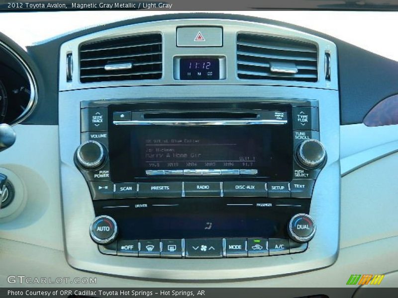 Magnetic Gray Metallic / Light Gray 2012 Toyota Avalon